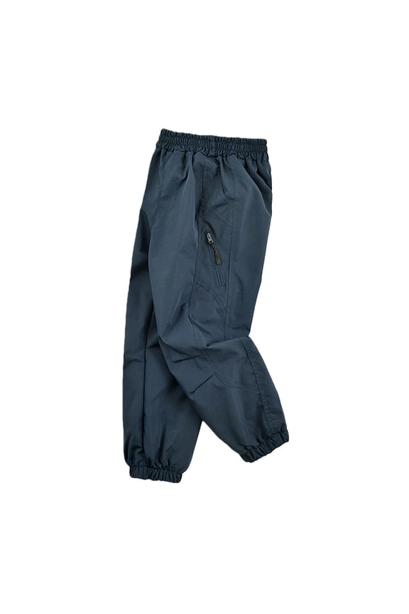 Girls Fleece Lined Snow Pants Kids Winter Waterproof Ski Sweatpants Boys Windproof Elastic Hiking Joggers Snowpants