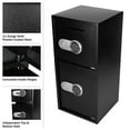 thumbnail image 3 of Paragon Safes Electronic Safe Deposit Box - Drop Safe with Digital Keypad and 2 Sets of Manual Override Keys - For Business Cash Drops or Home Safety - Black, 3 of 19