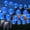 Blue, variant on Solar Ball String Lights- 6m 30LED Solar Crystal Grobe Ball String Lights Solar String Lights Outdoor Waterproof.