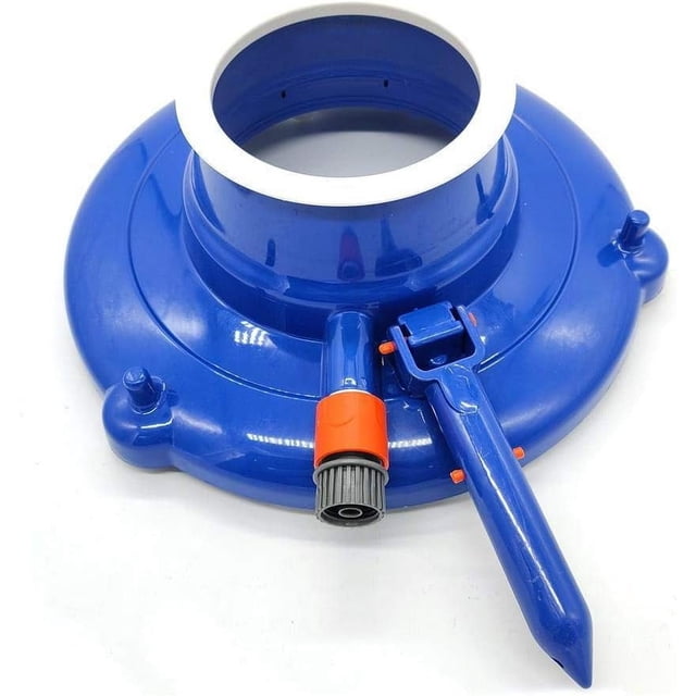 Heavy-Duty Pool Vacuum, Battery-Powered Swimming Pool Leaf Catcher with Rugged Brushes for Effective Cleaning of Small Pools, Spas, Hot Tubs (Compatible with Telescopic Pool Pole)