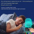 thumbnail image 4 of FYBTO Hello Kitty 3D Night Light Anime Led Table Lamp USB Charge with Touch Switch for Party Kids Bedroom Decor Birthday Gift 16 Colors Remote Control for Bedside Neon Light Desk Lamp, 4 of 5