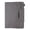 Gray, variant on For iPad 7th 8th 9th Generation 10.2 inch PU Leather Flip Stand Case Cover with Pencil Holder, Wallet Case with Card Slot