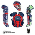 thumbnail image 3 of All Star Intermediate System7 Axis Catchers Kit Navy | Scarlet, 3 of 3