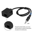 thumbnail image 2 of Bearachild Conector de 3,5 mm a RJ9 4P4C convertidor Adaptador de cable de extensión de audio para cable de teléfono Juegos de teclado y mouse para computadora, 2 of 6
