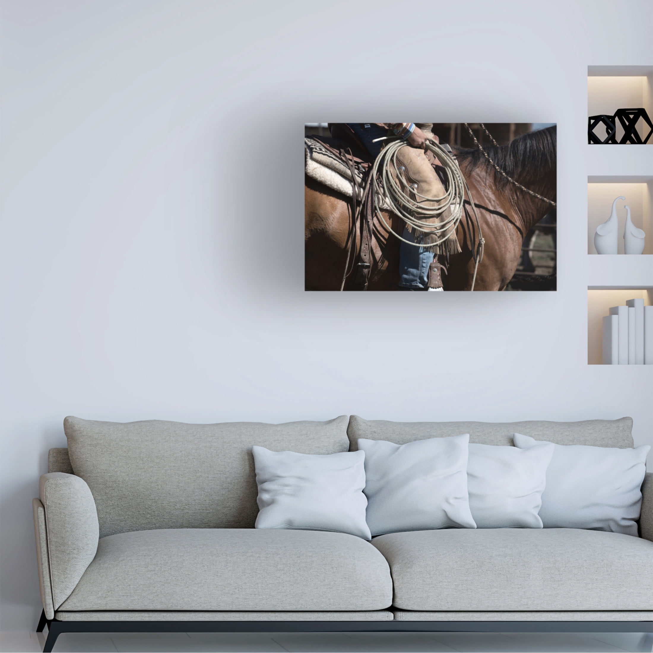 Canvas Wall Art - Lisa Dearing 'Sierra Style' Wall Art for Living Room, Bedroom, or Office Décor by Trademark Fine Art - 47 x 30 Inches