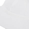thumbnail image 3 of Quealent Baby Girl Bucket Hat Infant Sun Hats Toddler Beach Hat Floral Baby Summer Hat Kids Outdoor Sun Protection Hats (White, 3-6 Years), 3 of 3