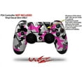 thumbnail image 2 of Skin Wrap for Sony PS4 Dualshock Controller Sexy Girl Silhouette Camo Hot Pink Fuschia (CONTROLLER NOT INCLUDED), 2 of 3