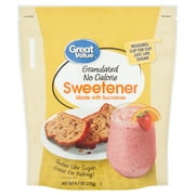 Great Value Granulated No Calorie Sweetener, 9.7 oz