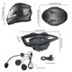 thumbnail image 3 of AHR Motorcycle Flip up Full Face Helmet Bluetooth 5.2 Headset DOT Dual Visor XXL, 3 of 3