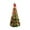 S-6FT, variant on Pre Decorated Christmas Tree with Lights, Prelit Collapsible Christmas Tree, Full Decorated 7.5 ft Artificial Xmas Tree, Red & Gold Ribbon Flower Ball Ornaments-Home Decor Foldable Trees Lights Green