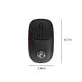 thumbnail image 3 of Wireless Mouse, 2.4GHz Silent Mouse, Cordless Mouse for Laptop, Pc, Desktop, Notebook, Small & Portable, Built-in Rechargeable Battery, Compatible with XP, Windows Macbook,Gifts for Men Women(Black), 3 of 6