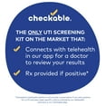 Checkable® Urinary Tract Infection Screening Strips, Easy to Use, Fast