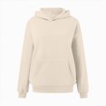 thumbnail image 4 of Towmus Oversized Hoodies for Women Fall Fleece Hooded Sweatshirts Pullover Womens Tops with Pocket, 4 of 5
