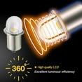 thumbnail image 4 of LED Miniature Lamp 3V 4.5V 6V 12V 18V 1SMD Flashlights Replacement US Bulb A3O6, 4 of 7
