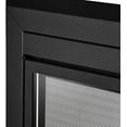 thumbnail image 2 of UniFlame Logan Medium Masonry Fireplaces Doors, Steel Frame with Smoke Tempered Glass, Black, Small, 2 of 10