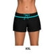 thumbnail image 4 of Toystoory Pantalones cortos de baño de cintura baja, pantalones cortos de secado rápido, traje de neopreno ligero, bañadores, protector solar Deportes acuáticos Azul negro XXL, 4 of 6