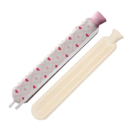 Portable Extra Long Explosion-proof With Cloth Cover Hot Water Bottles Warming Products Water Injection Hand Warmer D