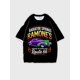 thumbnail image 1 of T-shirt short sleeve round neck summer casual loose N186, 1 of 5