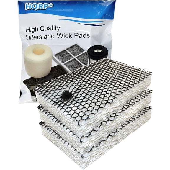 HQRP 3-Pack Filter for Sunbeam Humidifier SCM631C, SCM7808, SCM7809, SCM7809P