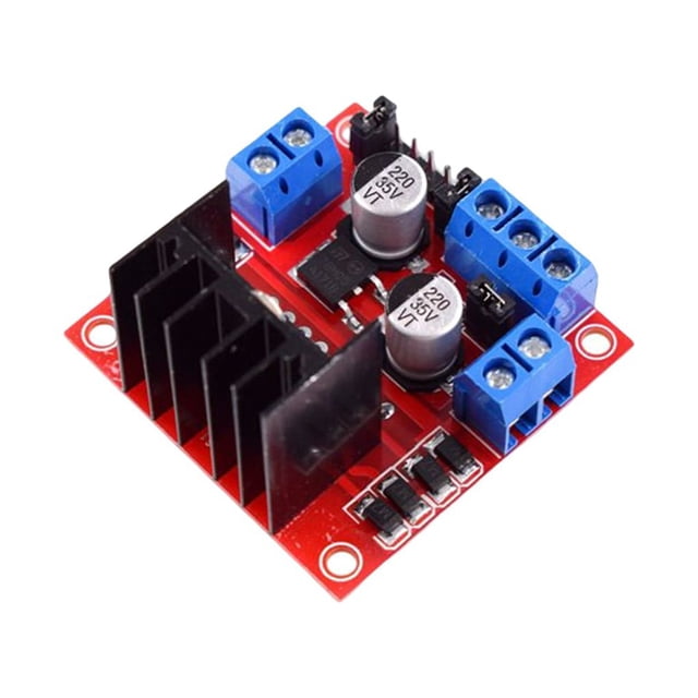 keepw L298N Motor Driver Controller DC Board Dual H-Bridge Module Car Intelligent Molds Fittings Supplies Breadboard