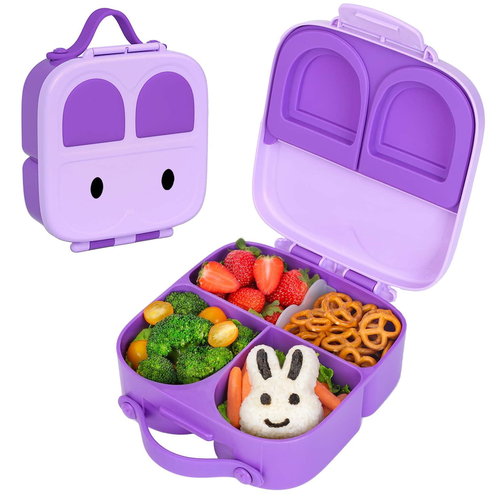 Snack Container - Small Bento Lunch Box for Kids Girls Boys Toddlers  MINI  Leak-proof Boxes, Baby Bentobox for Daycare, Portion Containers, BPA-Free  Pink and Blue Set of 2 - Yahoo Shopping