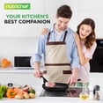thumbnail image 6 of NutriChef 17pcs Black Stackable Pots and Pans Set, Nonstick Induction Cookware, Space Saving Cookware, Easy Clean, Ideal For RV and Camper, Includes a Foldable Steamer Basket and Cooking Utensils, 6 of 6