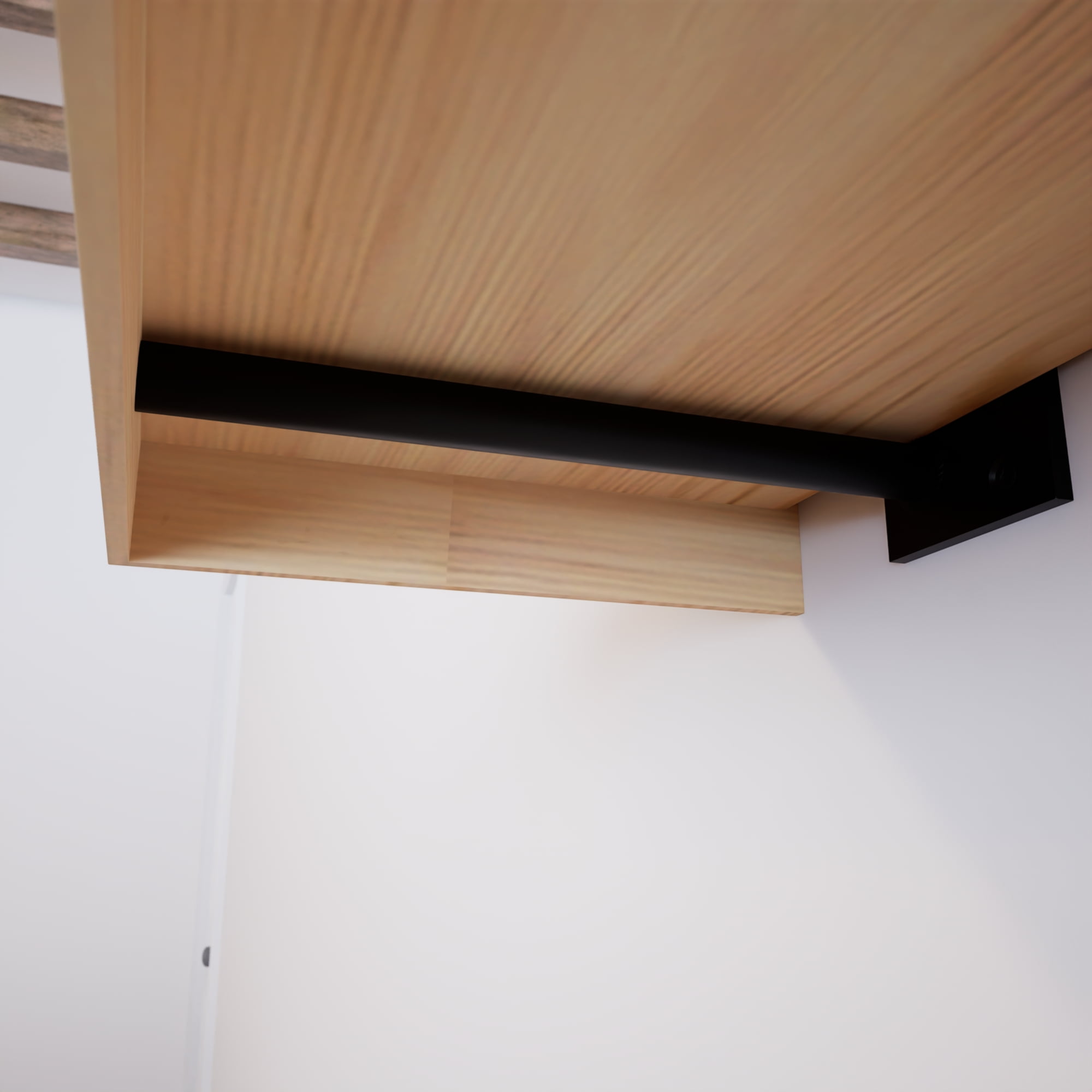 The Original™ Round Free Floating Shelf Brackets (3 peg 6 1/2 inch)