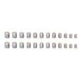 thumbnail image 4 of DHARMONAL Blue And White Flash Full Coverage False Nail Display Holder 123 Go Gel Nails Tips Extra Long False Nails with Designs Nail Forms for Gel Nails Coffin Nail Tips Coffin Shape Medium, 4 of 9