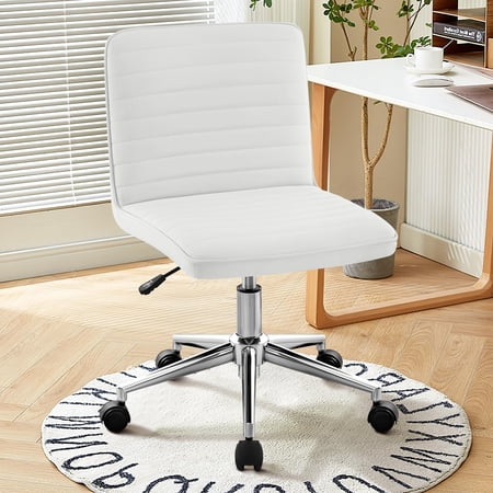 ivorywhite mid back office chair product