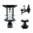 thumbnail image 1 of Silo Solar Light w/GS Solar Light - Wall/Pier/3" Fitter Mounts - Black, 1 of 5