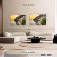thumbnail image 4 of Elephant Stock Positano Seaside Town Wall Art - Horizontal Canvas Wall Art - Living Room Wall Decor - Beach Canvas - Green And Orange Decor - 48" x 32", 4 of 8