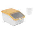 thumbnail image 2 of Dry Food Storage Box Pantry Organizer 10kg Dustproof Container for Dry for Baking Supplies yellow, 2 of 9