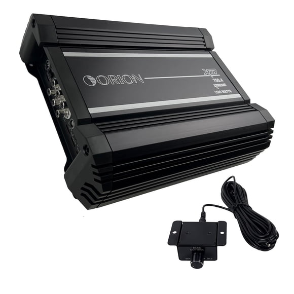 Amplificador ORION XTR750.4 de 750 W RMS, 4 canales, clase A/B