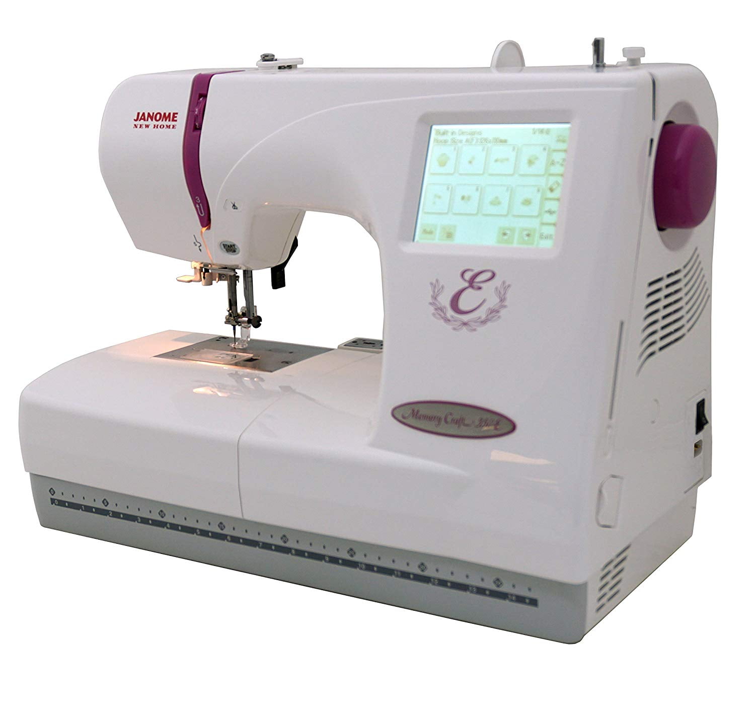 Sewing Machine Review Janome Memory Craft 300E Embroidery