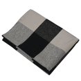 thumbnail image 3 of 2X Cotton Plaid Rugs, Check Rug,23.6Inch X35.4Inch,Checkered Outdoor Rug (Black and White Porch Rugs), 3 of 8