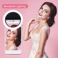 thumbnail image 3 of Graflsoa Portable LED Clip-On Ring Light with 3 Brightness Levels, Rechargeable for Phones, Tablets, and Makeup Mirrors, 3 of 4