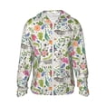 thumbnail image 1 of Wukai Rabbit And Butterfly for Adult Long-sleeved Sun Protection Clothing, Zippered Hooded Sports Sun Protection Clothing, Unisex-XX-Large, 1 of 7