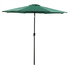 Kida Red Outdoor Patio Umbrella 10 Ft Luxury Adjustable Height