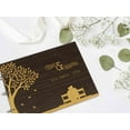 thumbnail image 5 of Darling Souvenir Personalized Engraved Laser Cut Wedding Guest Book Wooden Cover Sign-in Book Registry Guestbook Scrapbook-Y6, 5 of 7