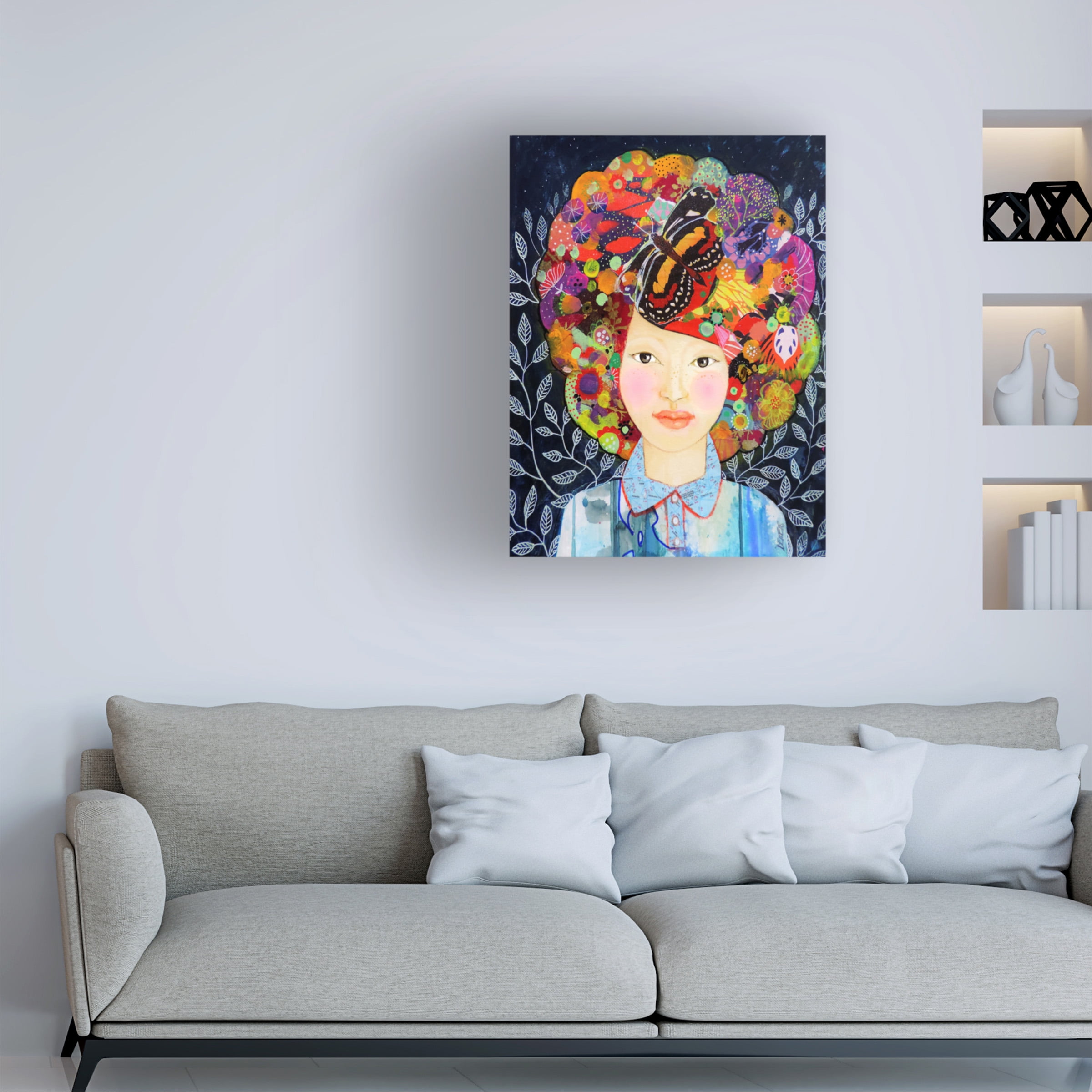 Sylvie Demers 'Tout Ce Qui M habite' Canvas Art