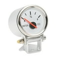 thumbnail image 1 of Indicateur de Niveau de Réservoir d'Huile 52MM 0-190 Ohm avec Support de Jauge Argentée Rétroéclairage Rouge 9-32V, Convient à la Plupart des Réservoirs, 1 of 7