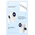 thumbnail image 5 of Cámara de Acción para Pulgar Anti-Vibración 4K WIFI Cámara de Bolsillo Control Remoto Inalámbrico Ciclismo Al Aire Libre Bodycam Cámara Deportiva A, 5 of 5