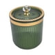 thumbnail image 2 of Contenedor para discos de maquillaje, dispensador de hisopos para baño, tarro para hisopos, caja de tocador, Verde, 2 of 9