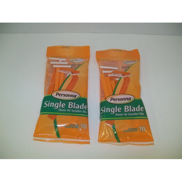 20 Single Blade Razors (Orange) | Bodega Aurrera en línea