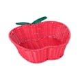 thumbnail image 3 of Cesta de frutas tejida Strade Fareast Limited Cesta de ratán de imitación ligera y portátil 31 cm x 10 cm, 3 of 8