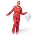 thumbnail image 4 of JOYIN Christmas Pajamas for Couples, Xmas Matching Family Pajamas Red Suit Set for Men Women, Holiday Pajamas Sleepwear, 4 of 8