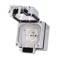 thumbnail image 2 of Outdoor Socket, 250V 16A Power Outlet Box  Sealing  For Workshops For Gardens, 2 of 8