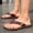 Burgundy, variant on Brown Men'S Business Casual Slippers That Are Ultra-Comfortable, Durable, And Breathable - Featuring a Non-Slip Sole, Lightweight Design, Stain And, a Microfiber Synthetic Upper, PU Sole, Slip-On