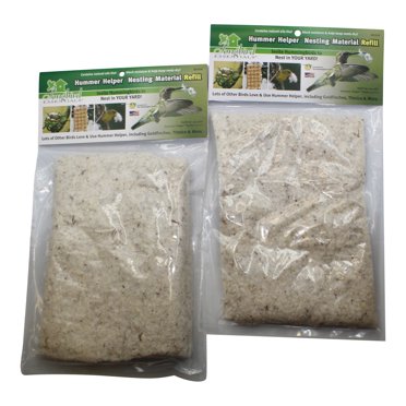 Songbird Essentials Bird House Bird Nesting Material Holder, Hummer