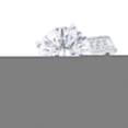 thumbnail image 5 of Empire Jewelry 14K White Gold Rings on Sale - VVS1/D 1.2 Ct Round Cut Moissanite Ring - Forever Party Wear Diamond Rings for Her - Beautiful Diamond Engagement Wedding Ring for Women, 5 of 5